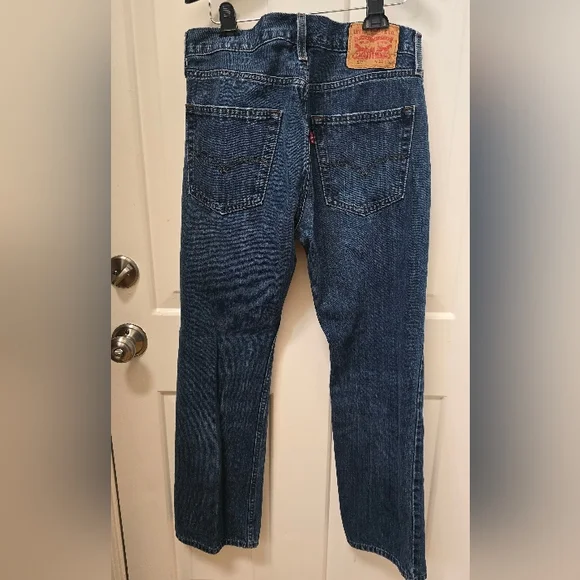 Levi's 527 Blue Straight Jeans Classic Denim W32 x L30